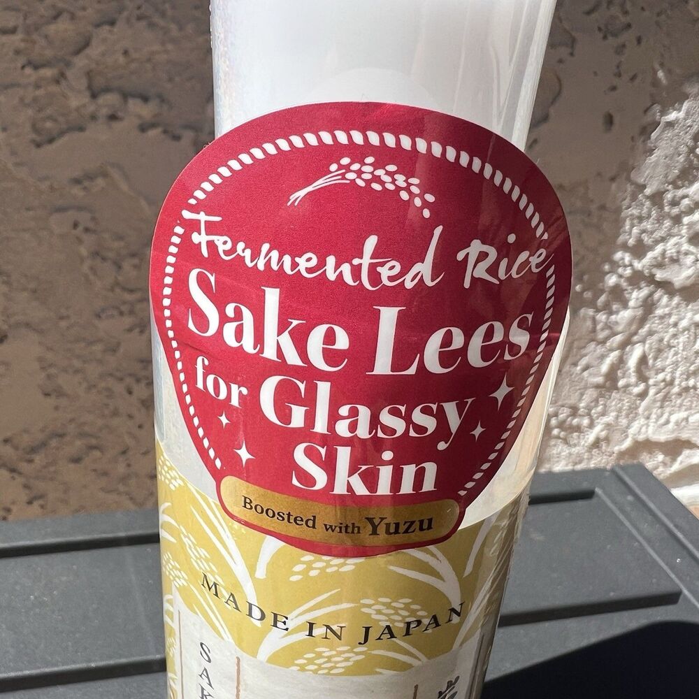 Sake Lees Fermented Rice Lotion For Glassy Skin Yuzu NEW 13.5 Fl Oz 400ml